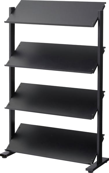 ストレージ 2WAYラック4D リビング収納 4段 ラック 幅80.5×奥行31×高さ119.5cm
