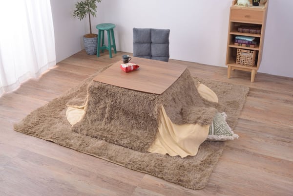 省スペースコタツ掛布団 正方形 こたつ こたつテーブル こたつセット コタツ 完成品 組立不要 布団
