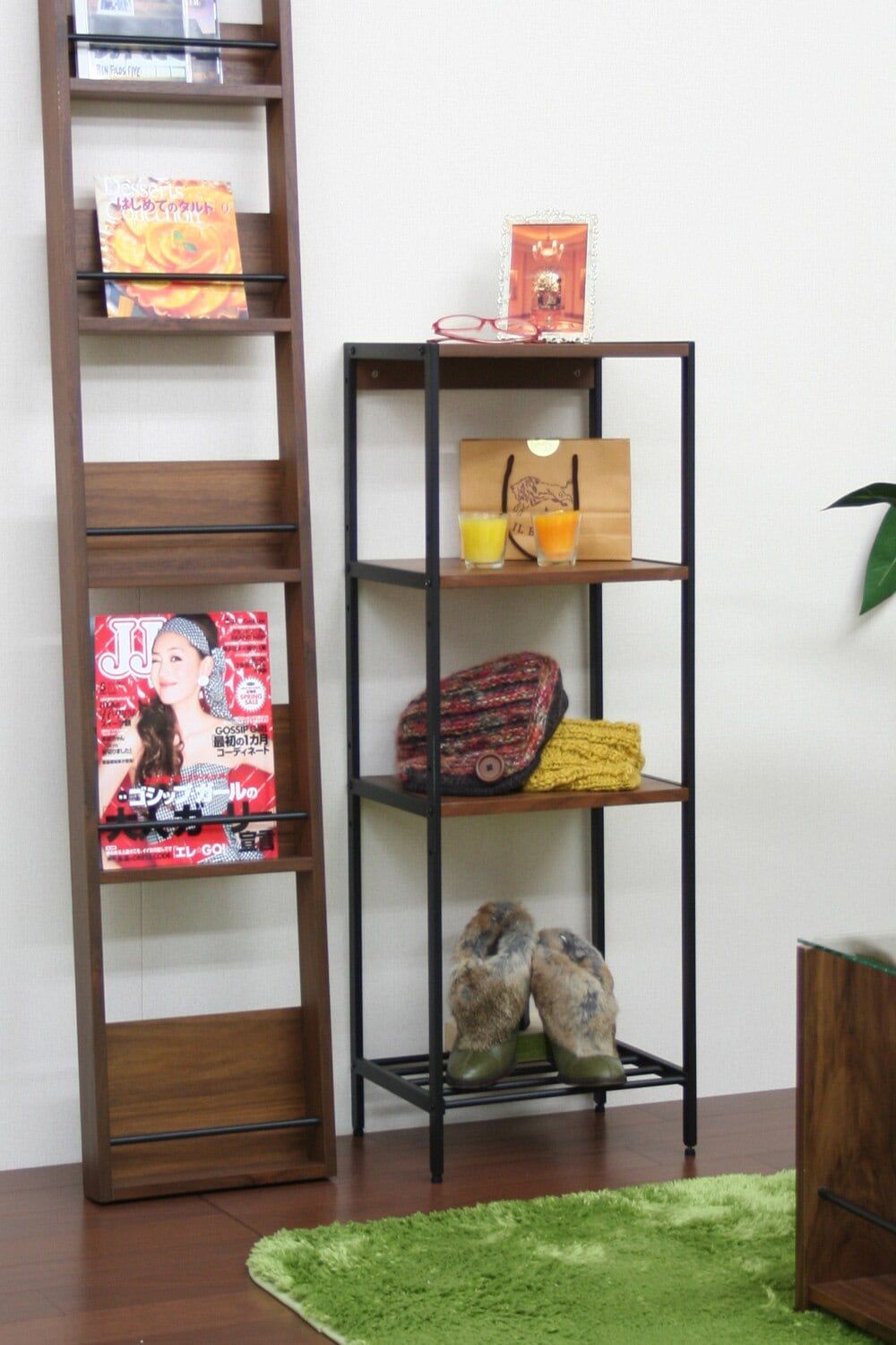 ラック anthem Slim Rack4段 シェルフ 4段