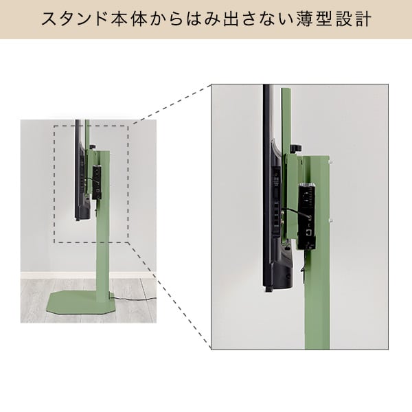 テレビ台 北欧インテリア 八角テレビスタンド専用 ハードディスクホルダー単品 テレビスタンド TV台