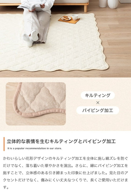 ラグ 長方形:90cm×140cm Neochill sarasara ラグマット カーペット 絨毯 滑り止め 床暖房対応