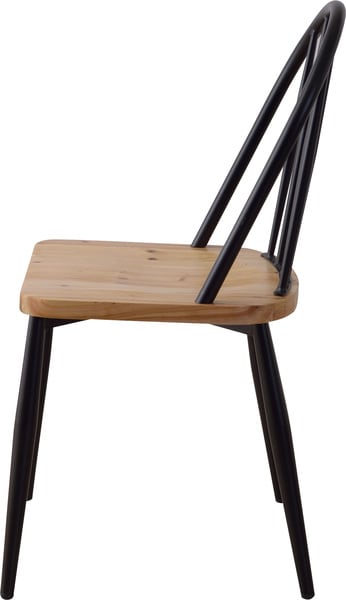 ダイニングチェア ワーカーチェア 幅43×奥行54×高さ90.5cm ダイニング家具 完成品 チェア