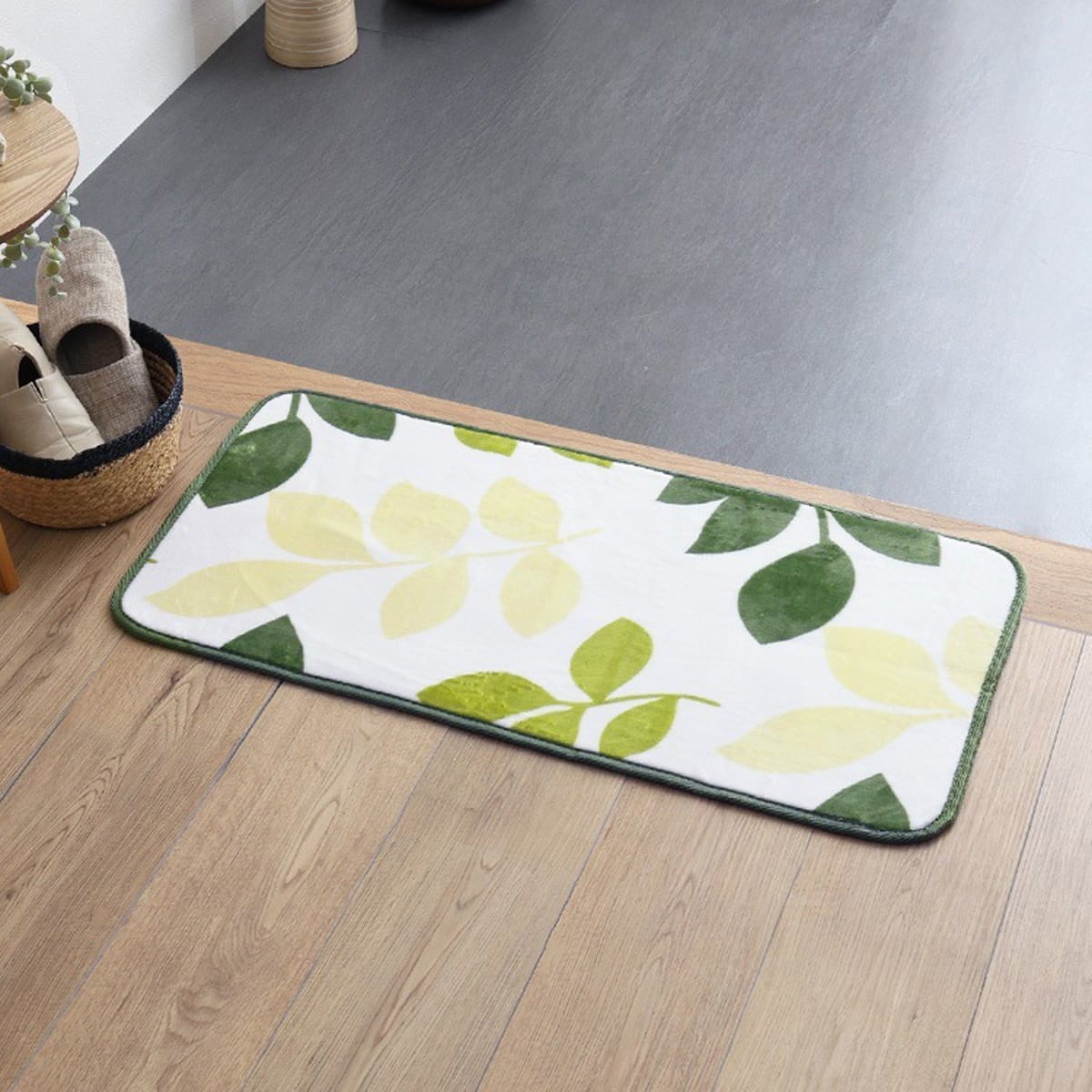 ラグ 洗えるデザイン玄関マット 45×90cm 玄関マット キッチンマット 洗える カーペット 絨毯