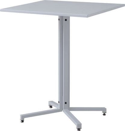 ダイニングテーブル スクエア 幅60×奥行60×高さ73cm ダイニング家具 ブラック スチール