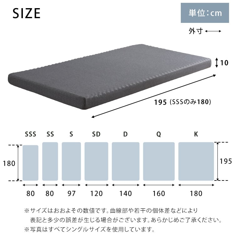 高反発プロファイルウレタンマットレス (ダブル) プロファイル ダブル 洗えるカバー 敷布団 高反発