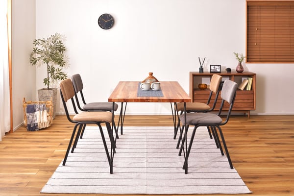 ダイニングチェア チェア 幅44×奥行55×高さ82cm ダイニング家具 北欧 ブラウン グリーン