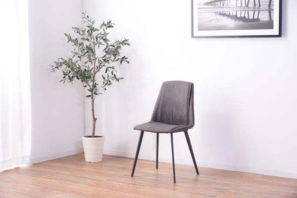 ダイニングチェア ラルジュ チェア 幅47×奥行49×高さ86cm ダイニング家具 ダークグレー