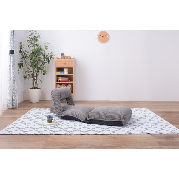 4WAYハイバックフロアチェア 幅47×奥行70×高さ18cm チェア ダイニングチェア 回転チェア