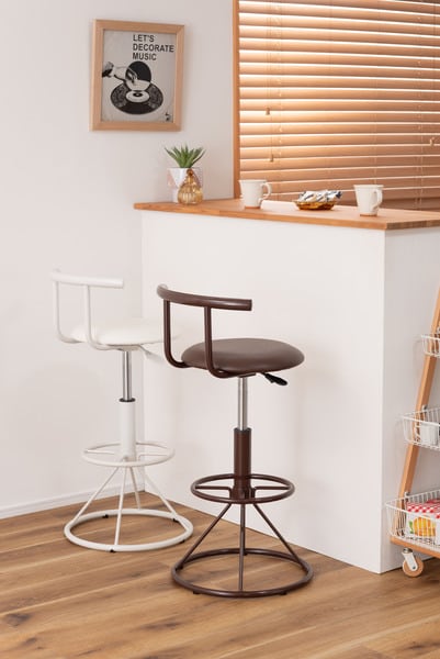 ダイニングチェア キリク キッチンハイチェア 幅41×奥行44×高さ74cm ダイニング家具 チェア