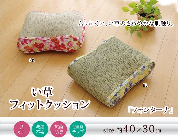 腰当 フォンターナ 大フィット BL 30X40 40×30cm 日用品 低反発 クッション 3.