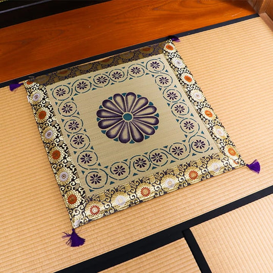 正倉院 座布団 70X70 70×70cm 日用品 日本製 布団 クッション・座布団 お盆の準備や