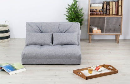 フロアチェア エリス 3WAYソファベッド 幅90×奥行66×高さ55cm ダイニングチェア リクライニング 完成品 スチール