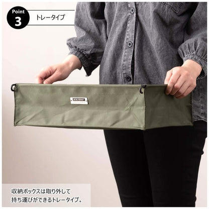ストレージ フォールディングラック 幅47×奥行39×高さ62.5cm リビング収納 折りたたみ