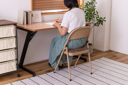 ダイニングチェア フォールディングチェア 幅47×奥行45×高さ79cm ダイニング家具 折りたたみ スチール
