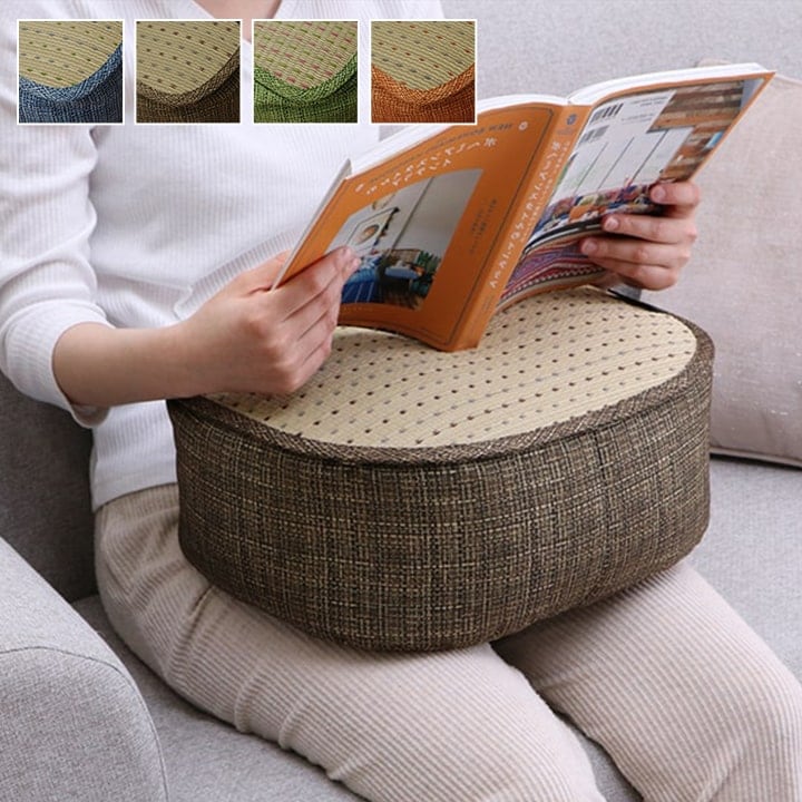 クリア スマホクッション BL 30X40 30×40×15cm 日用品 抗菌 ブルー オレンジ