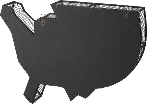 アート ウォールラック 幅74×奥行15.5×高さ52cm 日用品 完成品 組立不要 ラック