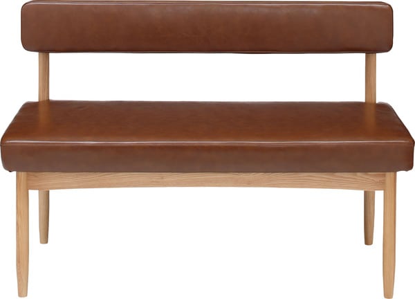 ダイニングチェア エコモ ソファ 幅110×奥行53×高さ74cm ダイニング家具 完成品 組立不要