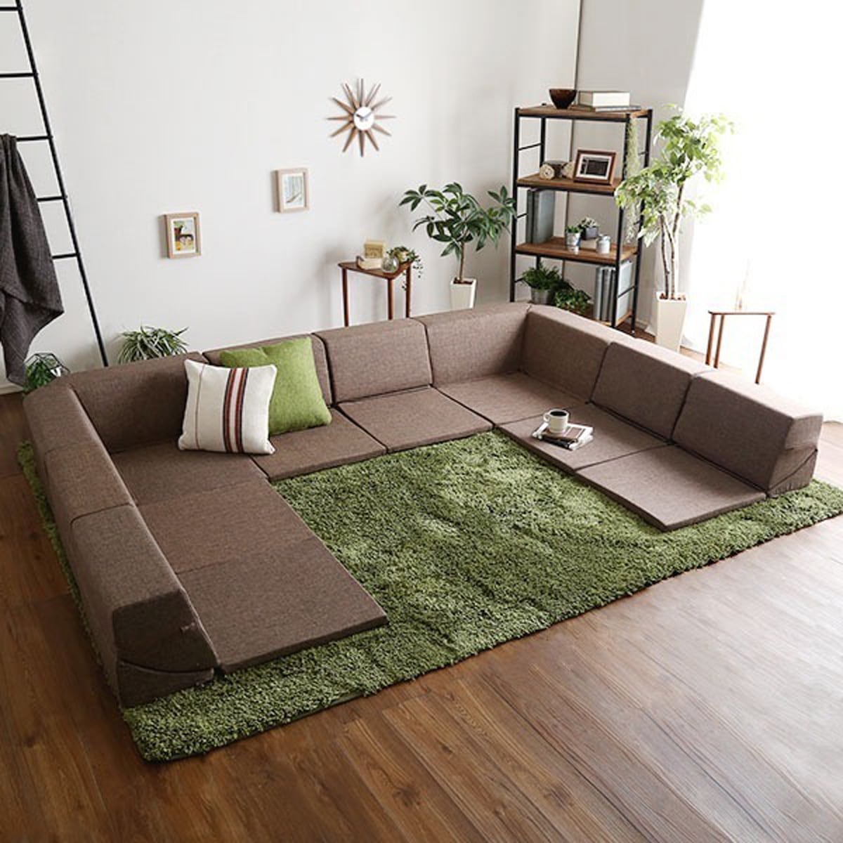 組み合わせ自由 日本製 コーナーローソファ フロアタイプ インテリア 寝具 ソファ sofa 完成品
