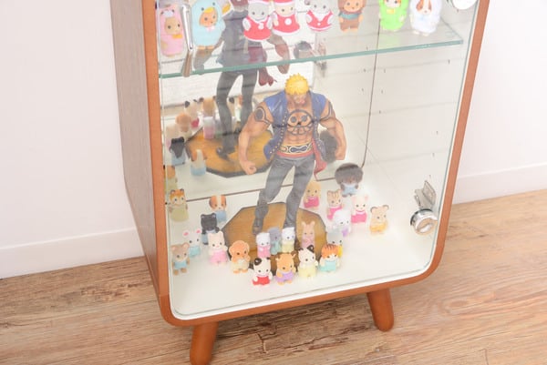 ストレージ コレクションシェルフS 幅36×奥行25×高さ60cm リビング収納 ブラウン 全2色