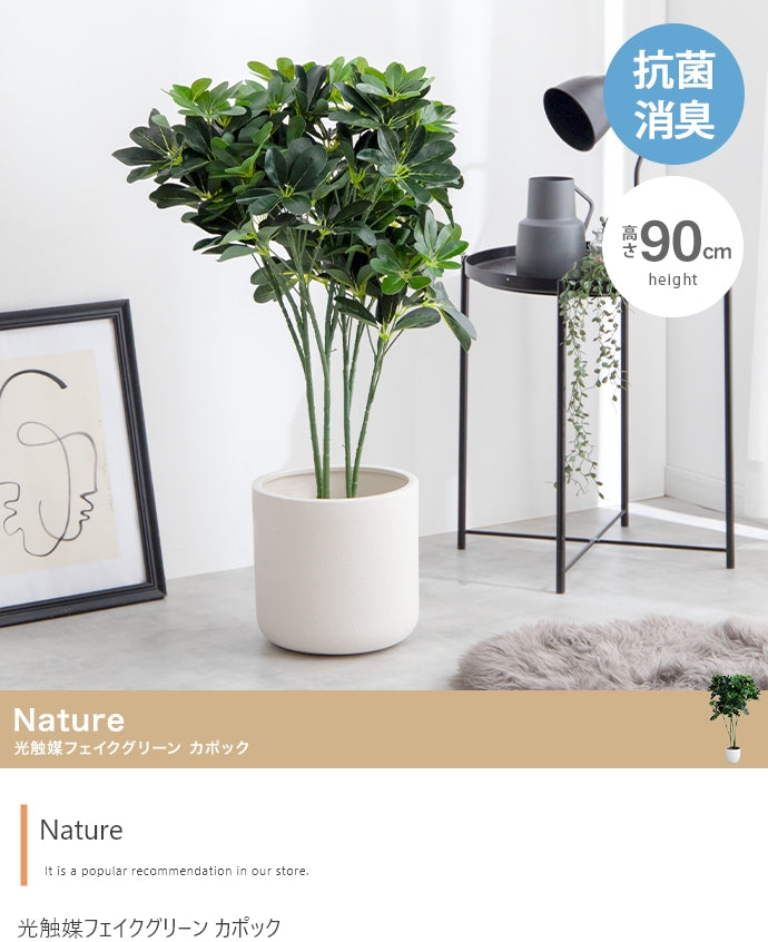 フェイクグリーン・オブジェ フェイクグリーン 高さ90cm Nature 光触媒人工観葉植物