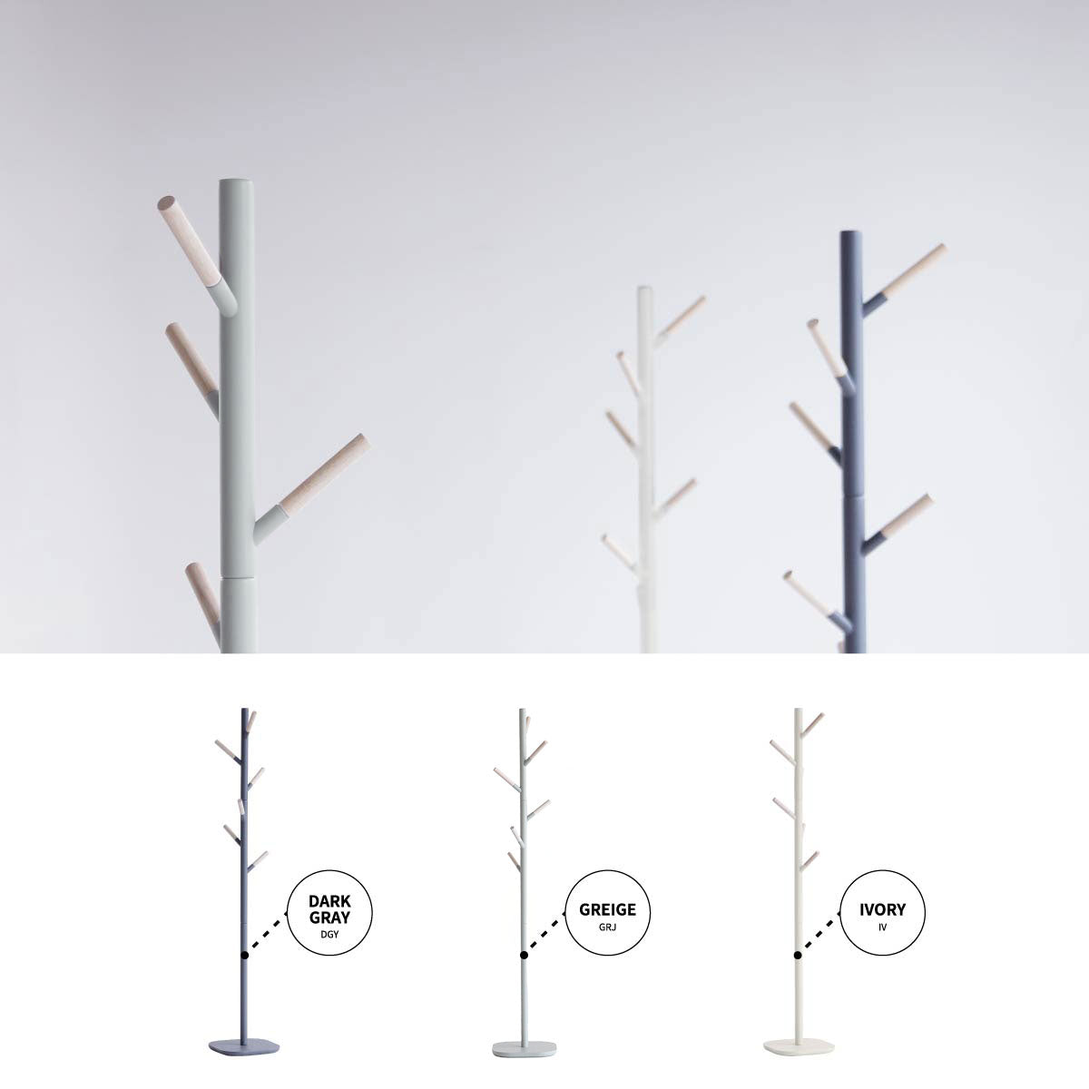 ラック Cime Hanger ハンガーラック コートハンガー パイプハンガー 衣類収納