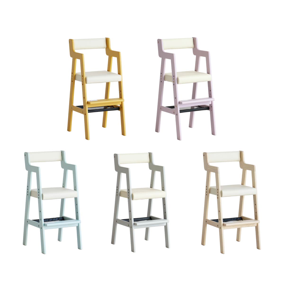 チェア Kids High Chair -comet- ダイニングチェア デザインチェア 回転チェア