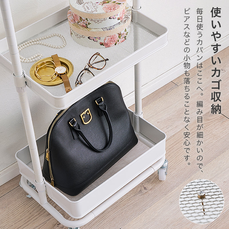 ハンガーラック ハンガーラック KHR-3778 (約)幅47.5×奥行33.5×高さ113.5/147.5/181.5cm 全3色