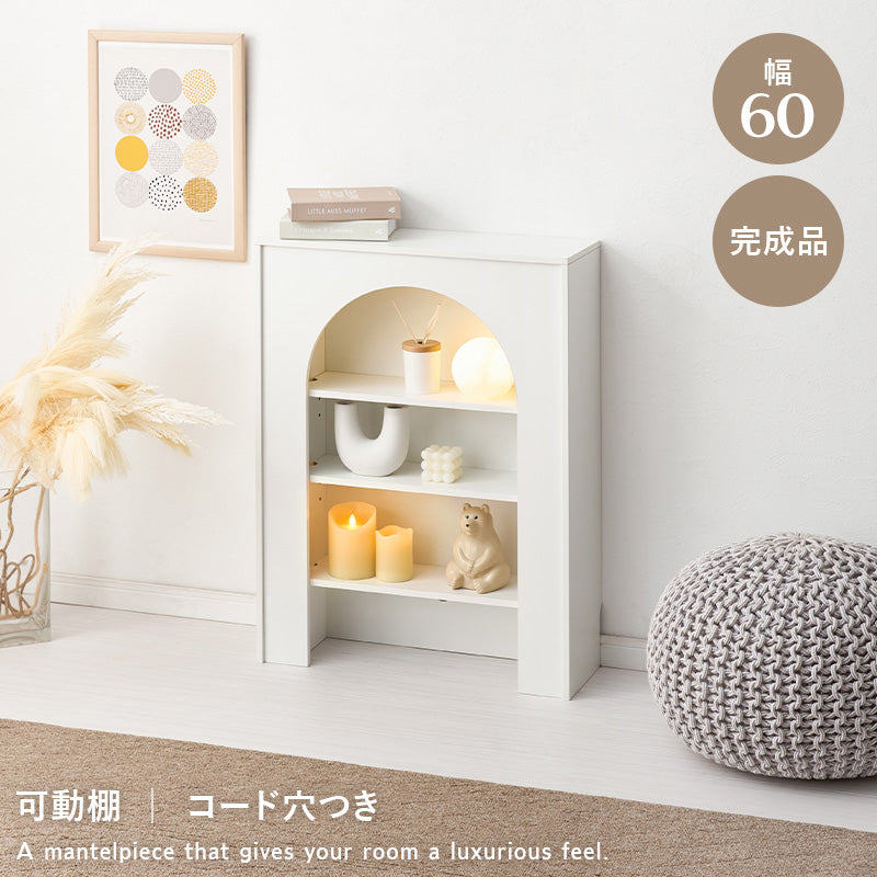 日用品・雑貨 マントルピース MCC-6898 (約)幅60×奥行20×高さ80cm