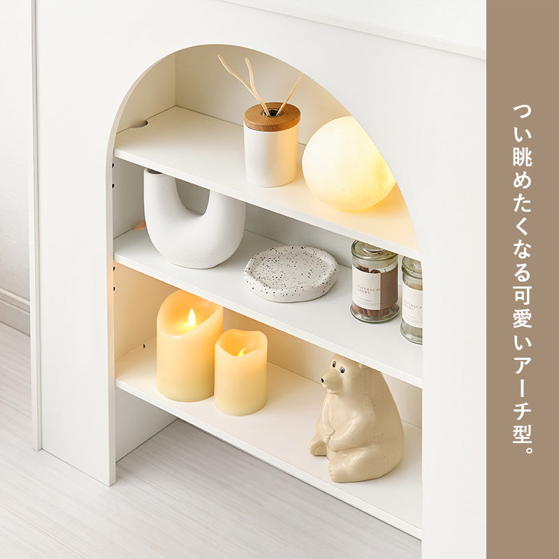 日用品・雑貨 マントルピース MCC-6899 (約)幅80×奥行20×高さ80cm