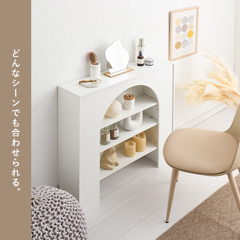 日用品・雑貨 マントルピース MCC-6899 (約)幅80×奥行20×高さ80cm