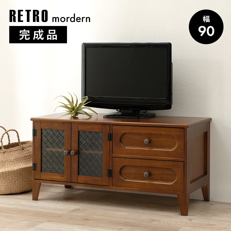 テレビ台 レトロシリーズ TV台 MTV-5188BR (約)幅90×奥行40×高さ45cm