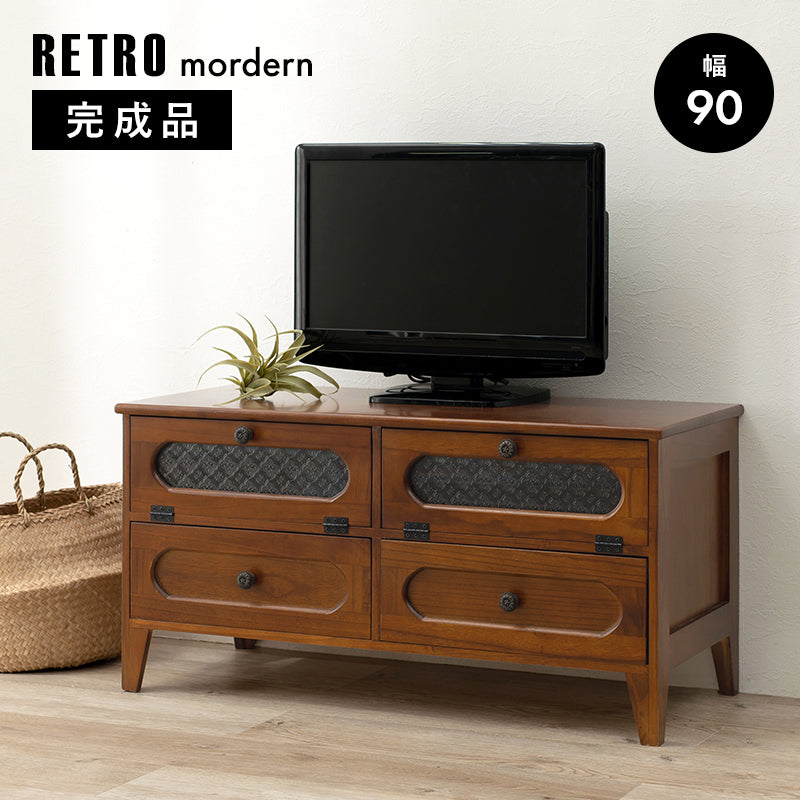テレビ台 レトロシリーズ TV台 MTV-5189BR (約)幅90×奥行40×高さ45cm