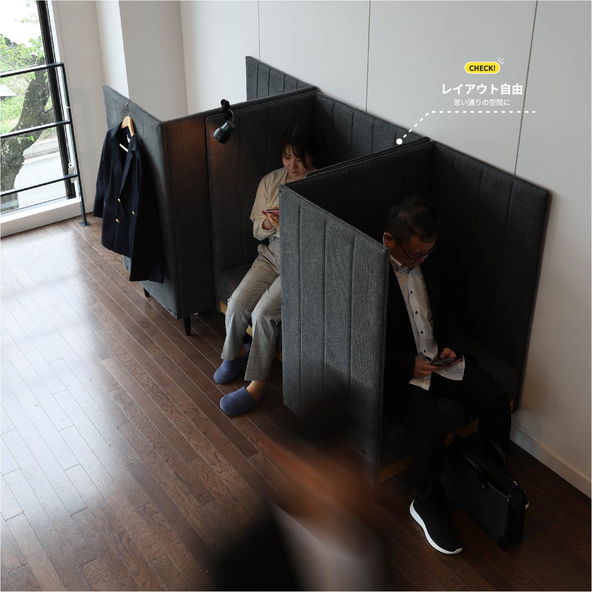 ソファー Booth Sofa ローソファー フロアソファー ソファーベッド カウチソファ