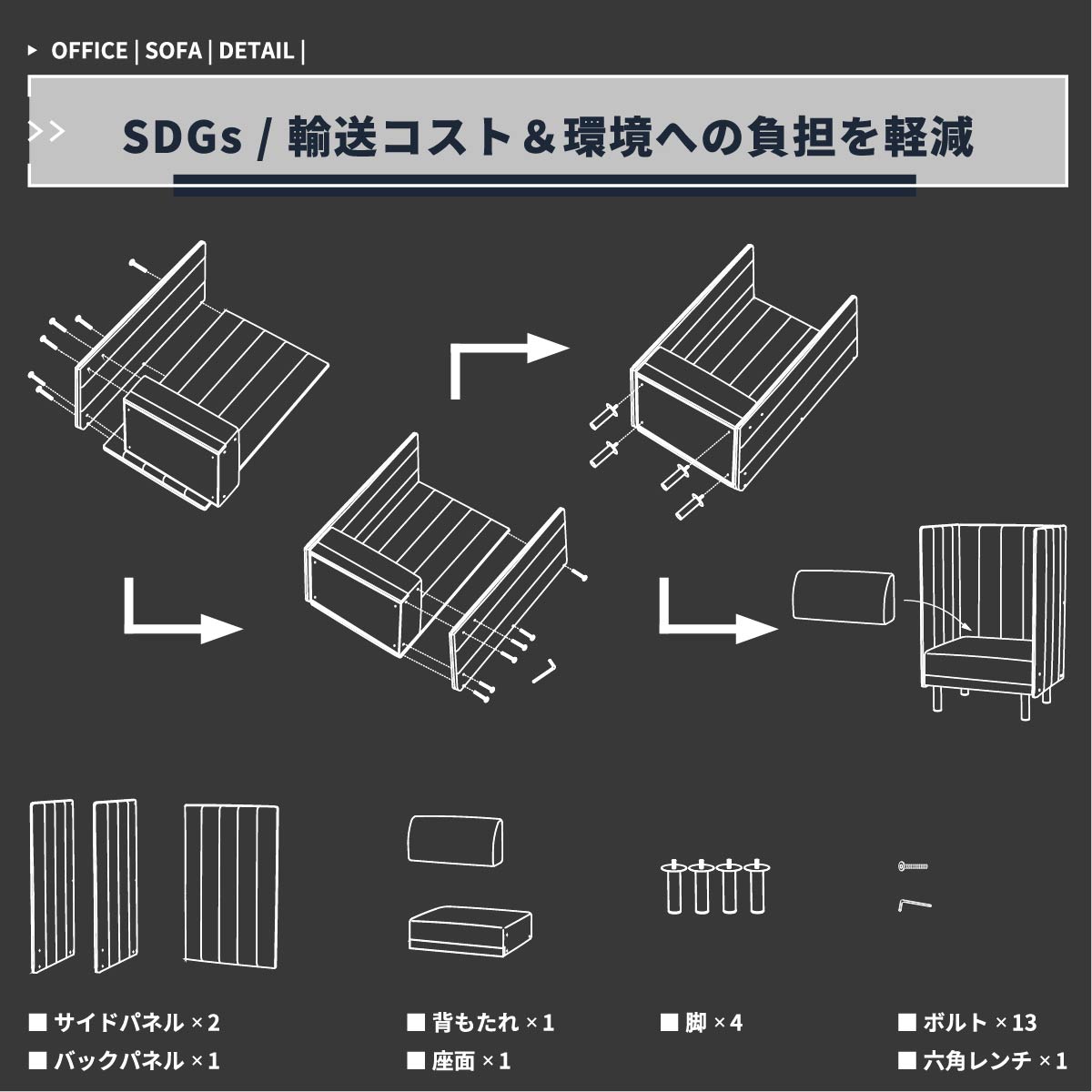 ソファー Booth Sofa ローソファー フロアソファー ソファーベッド カウチソファ