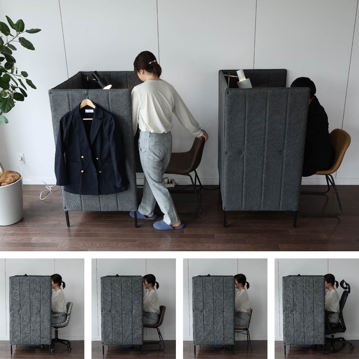 デスク Booth Desk ワークデスク パソコンデスク 学習机 勉強机 平机