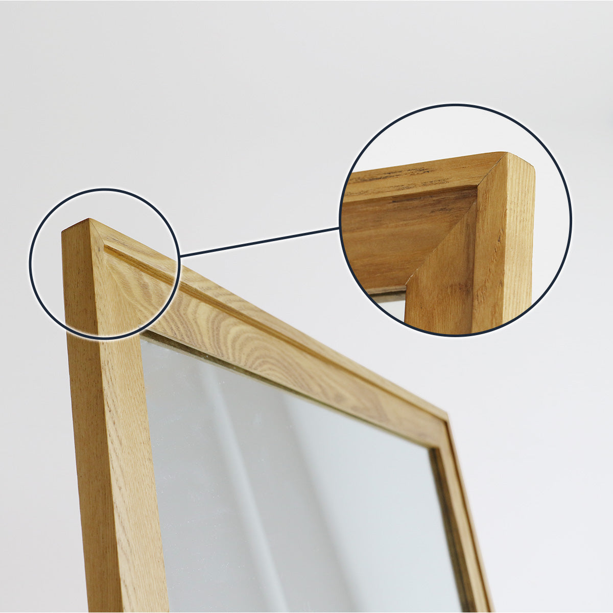ミラー Rasic Stand Mirror ミラ