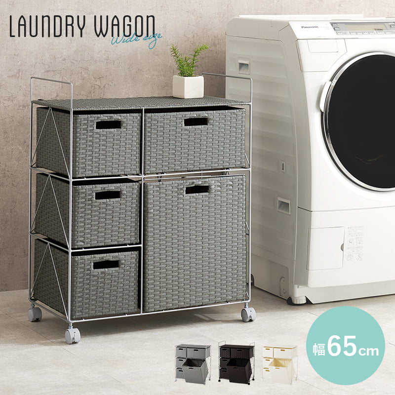 日用品・雑貨 ランドリー RAN-2458 (約)幅65×奥行35×高さ80cm 全3色