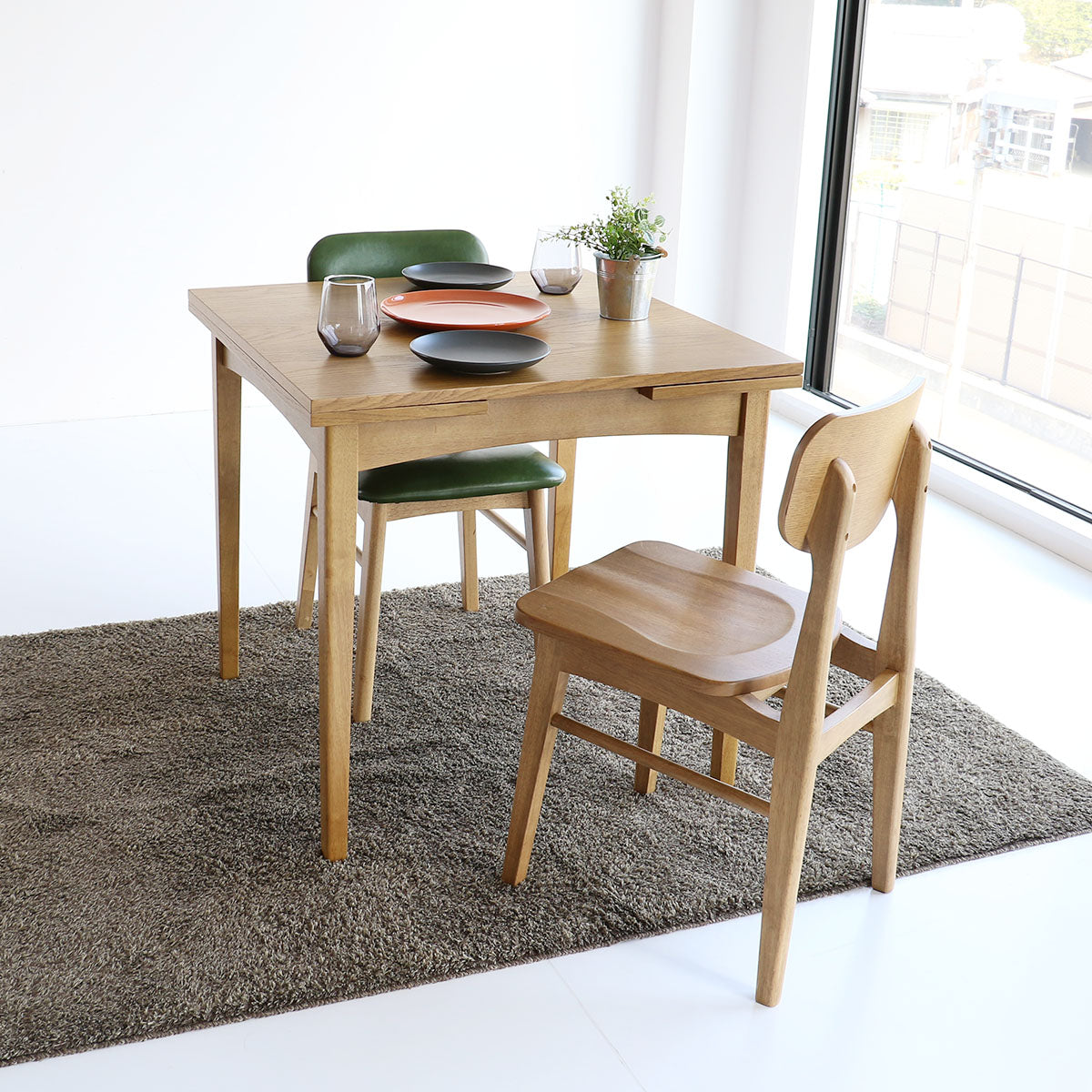 ローテーブル Rasic Extension Dining Table テーブル センターテーブル
