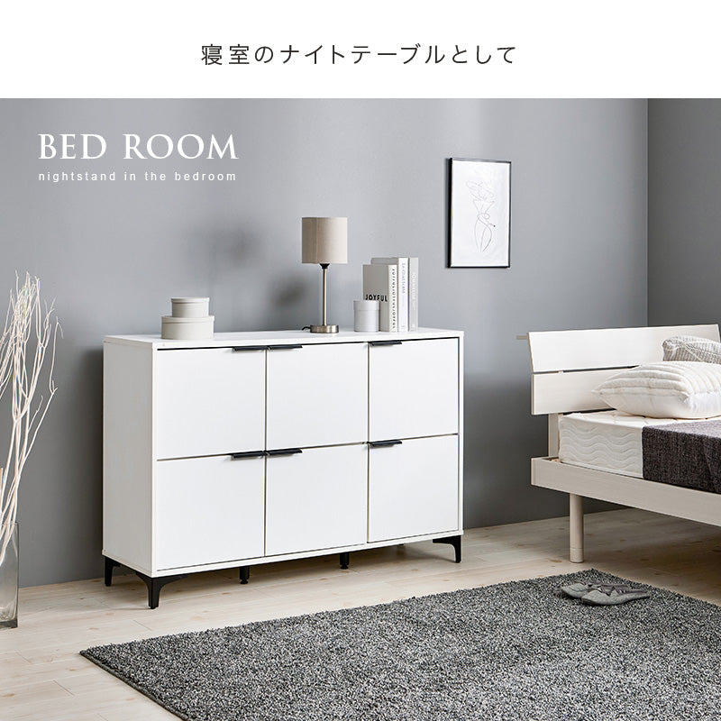 キャビネット キャビネット RCC-1579 (約)幅120×奥行40×高さ82cm 全3色
