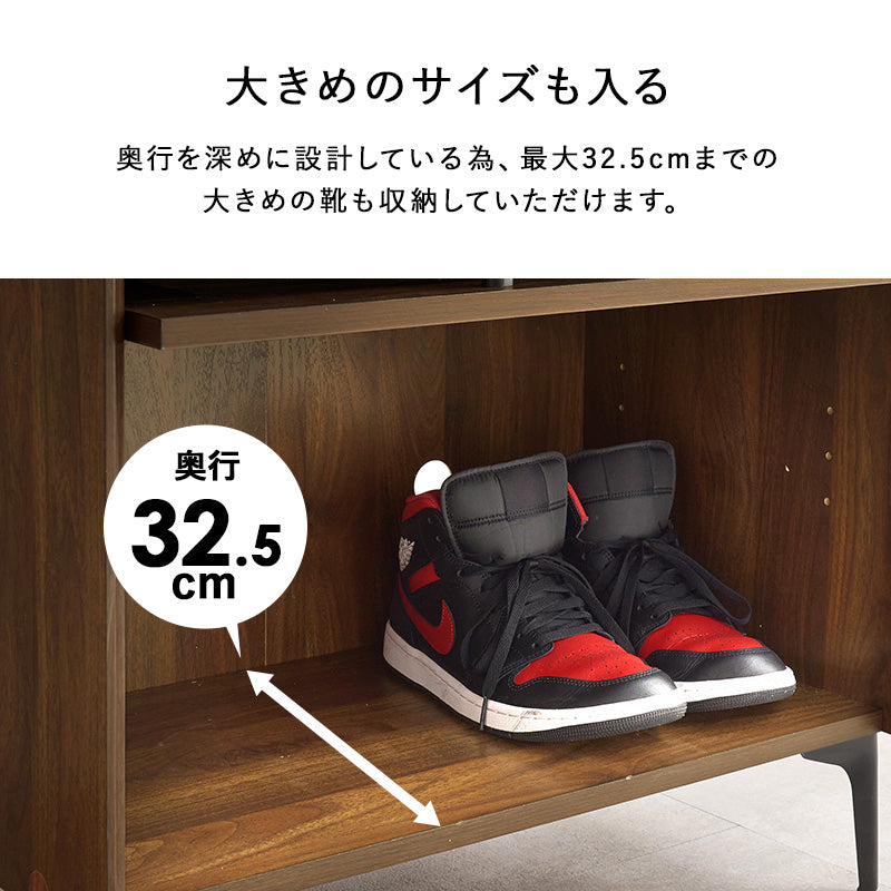 玄関収納 シューズラック RSR-1528 (約)幅61×奥行39.5(開扉時42.5)×高さ86cm 全3色