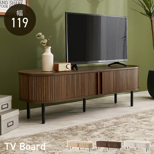 日用品・雑貨 TVボード RTV-1410 (約)幅119×奥行40.5×高さ38.5cm 全2色