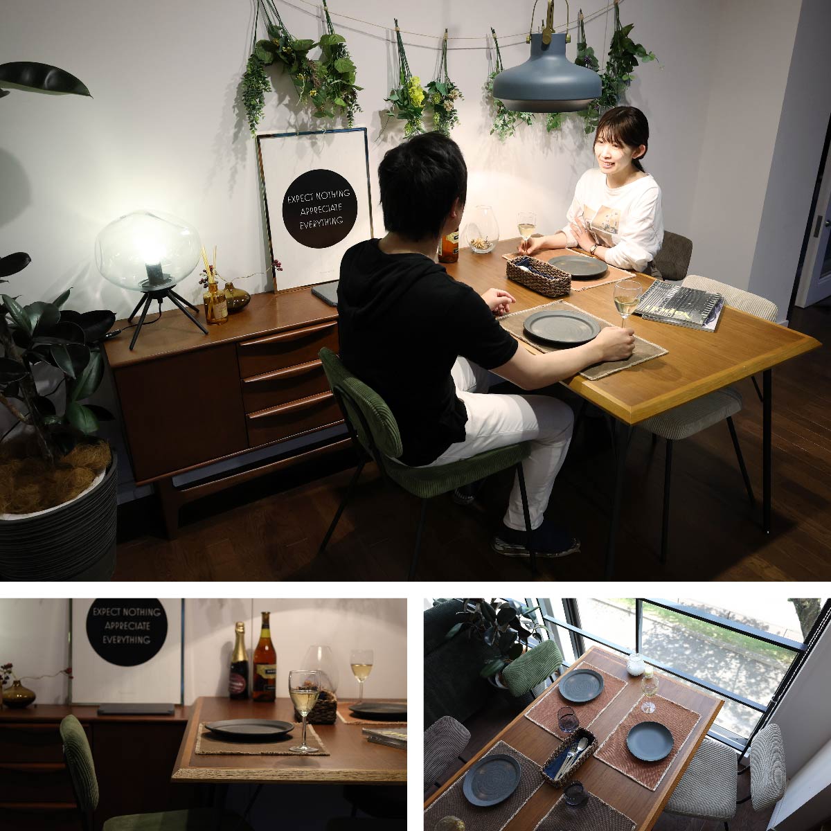 ローテーブル RUMMY Dining Table 1300 テーブル センターテーブル