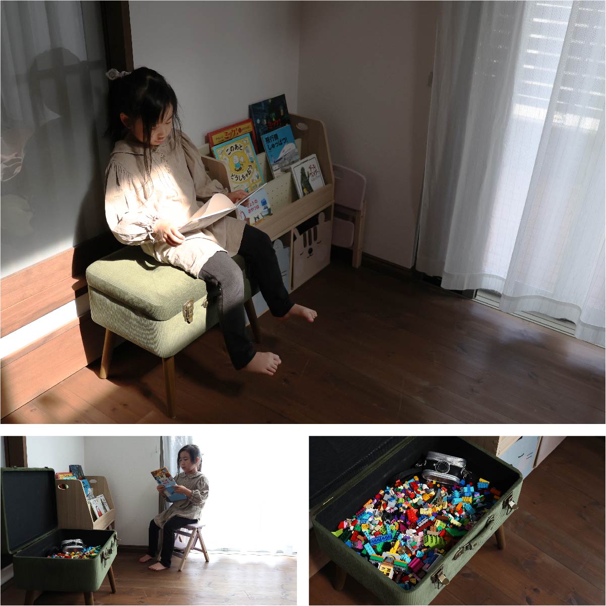 スツール Pick Stool オットマン 腰掛け